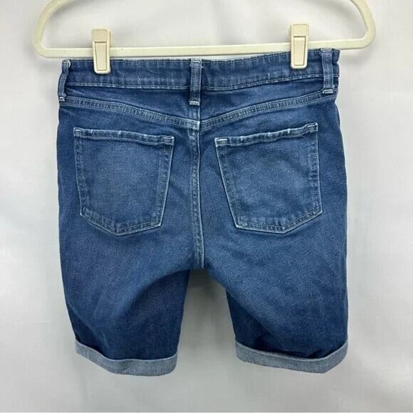 Gap Blue Denim Bermuda Shorts - Picture 2 of 3